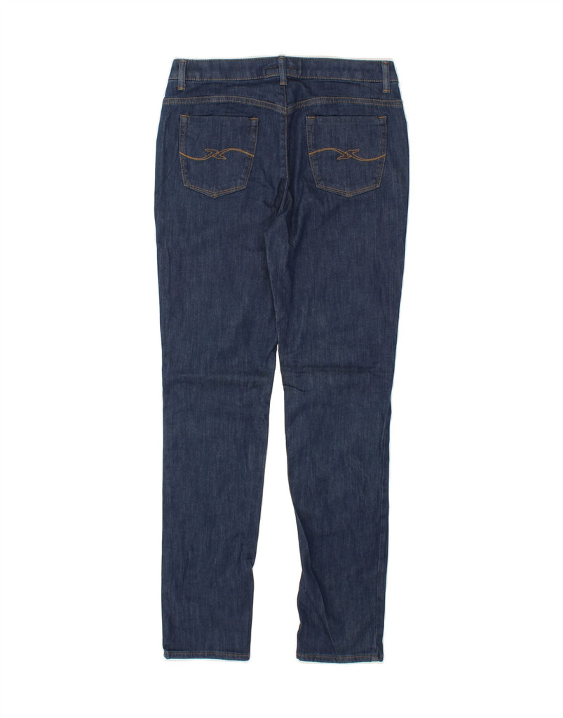 TRUSSARDI Womens Slim Jeans W29 L32 Blue Cotton Vintage Trussardi and Second-Hand Trussardi from Messina Hembry 