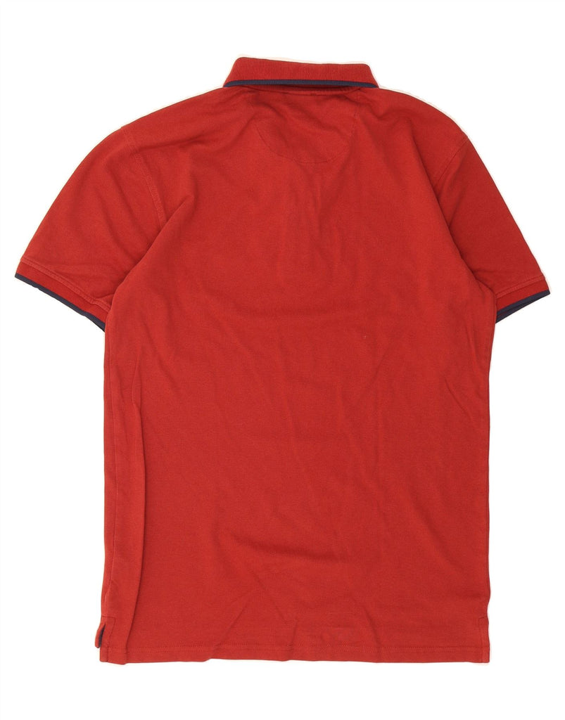 U.S. POLO ASSN. Mens Polo Shirt Medium Burgundy Cotton Vintage U.S. Polo Assn. and Second-Hand U.S. Polo Assn. from Messina Hembry 