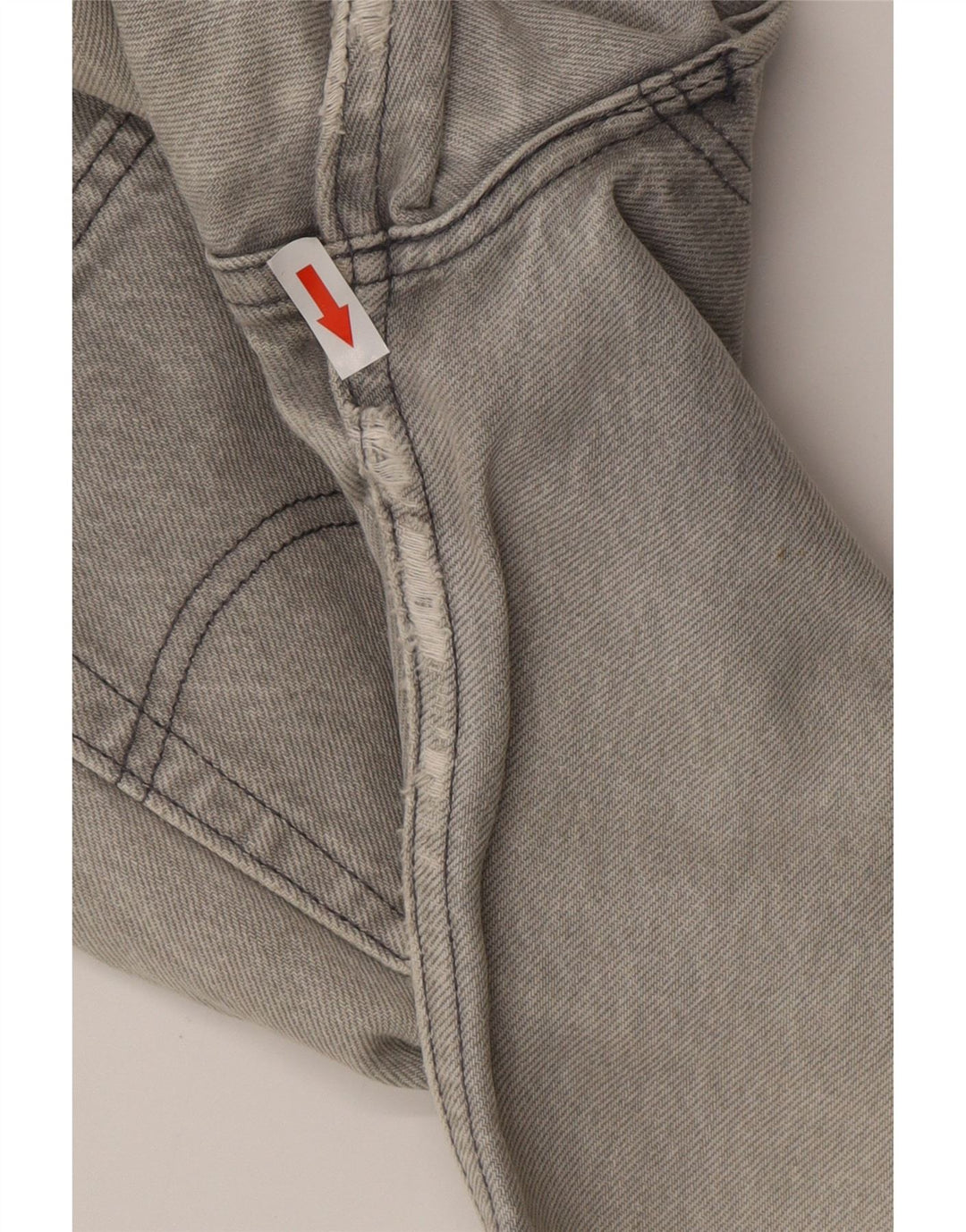 LEVI'S Mens 501 Straight Jeans W31 L27 Grey