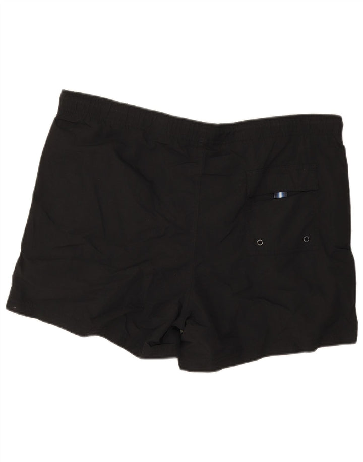 Nautica Mens Swimming Shorts Large Black Nylon