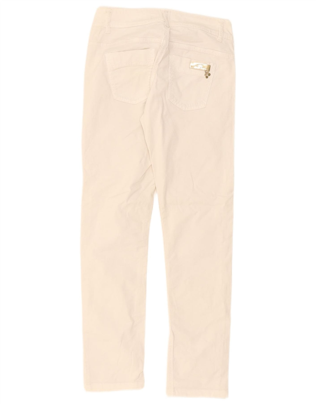 Elisabetta Franchi Womens Slim Jeans W29 L29 White