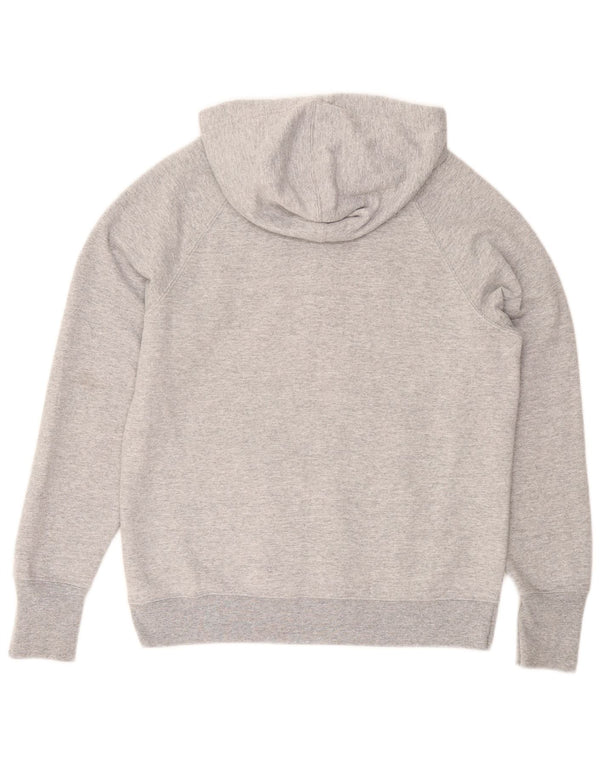 CHAMPION Mens Graphic Hoodie Jumper Small Grey Cotton