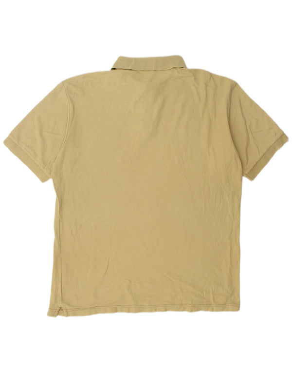 Fila Mens Polo Shirt IT 56 XL Beige Cotton