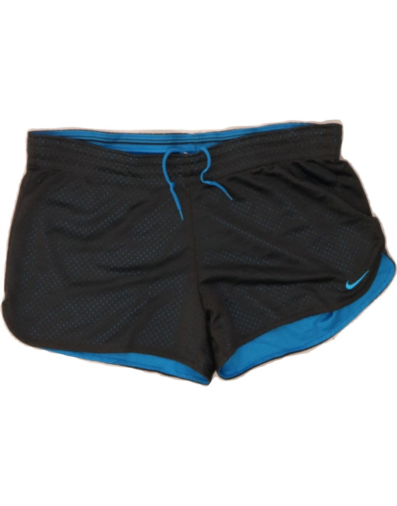 NIKE Womens Dri Fit Sport Shorts UK 10 Small  Black Polyester Vintage Nike and Second-Hand Nike from Messina Hembry 