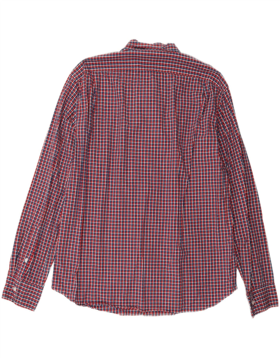J. CREW Mens Flex Slim Shirt XL Multicoloured Gingham Cotton Vintage J. Crew and Second-Hand J. Crew from Messina Hembry 