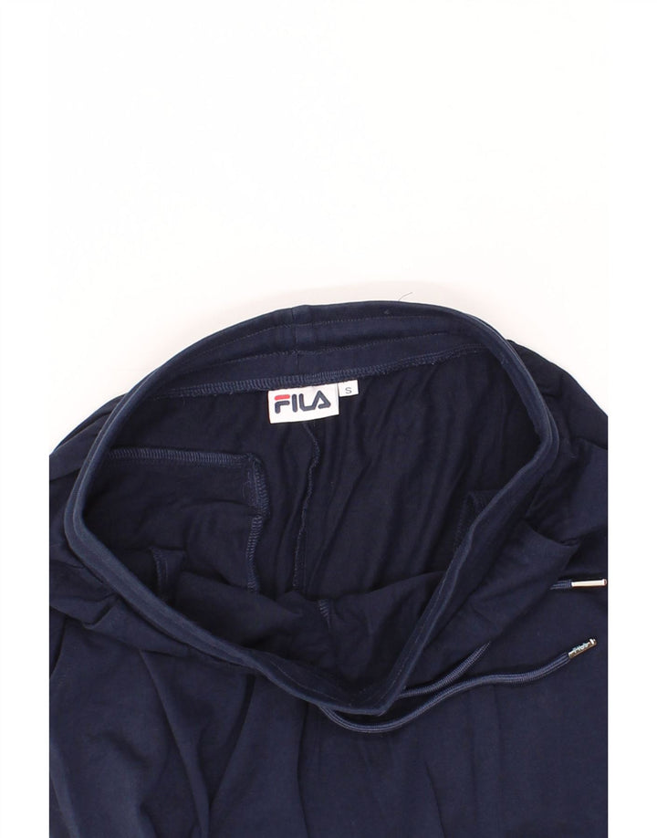 FILA Mens Tracksuit Trousers Joggers Small  Navy Blue Cotton Vintage Fila and Second-Hand Fila from Messina Hembry 