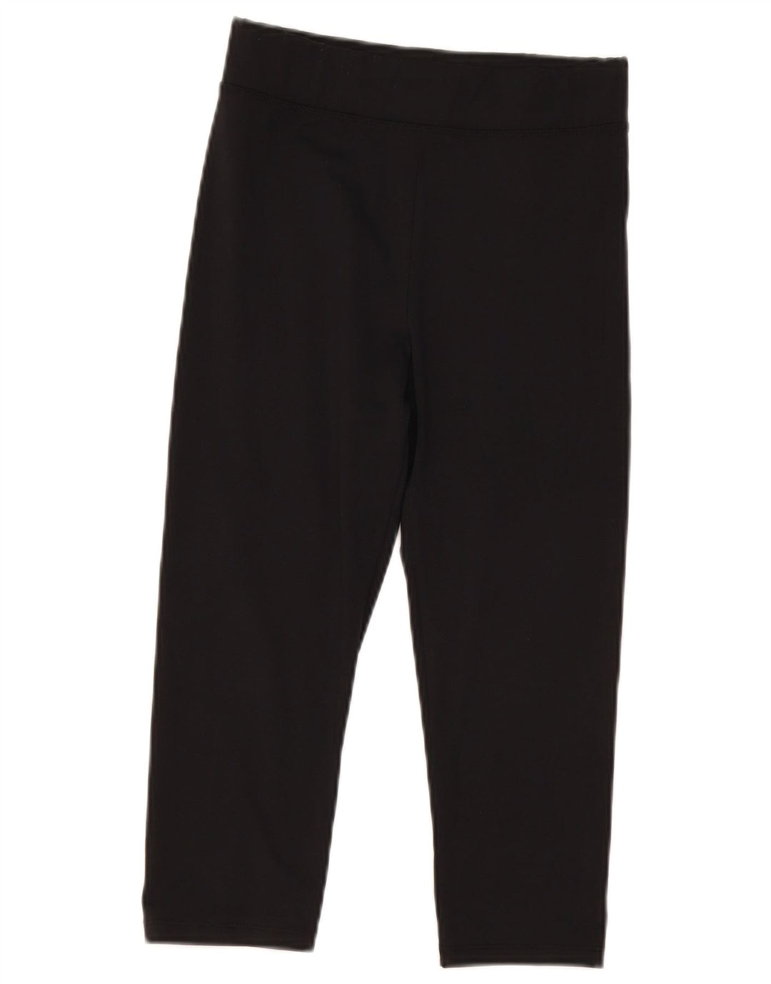 Marks & Spencer Womens Capri High Waist Leggings UK 8 Small Black Polyester