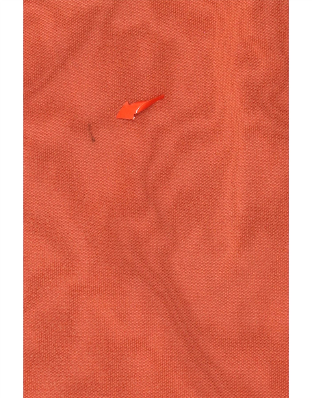 TOMMY HILFIGER Mens Polo Shirt XL Orange Cotton