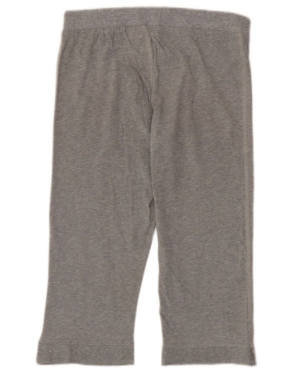 Champion Womens Capri Tracksuit Trousers UK 12 Medium Grey