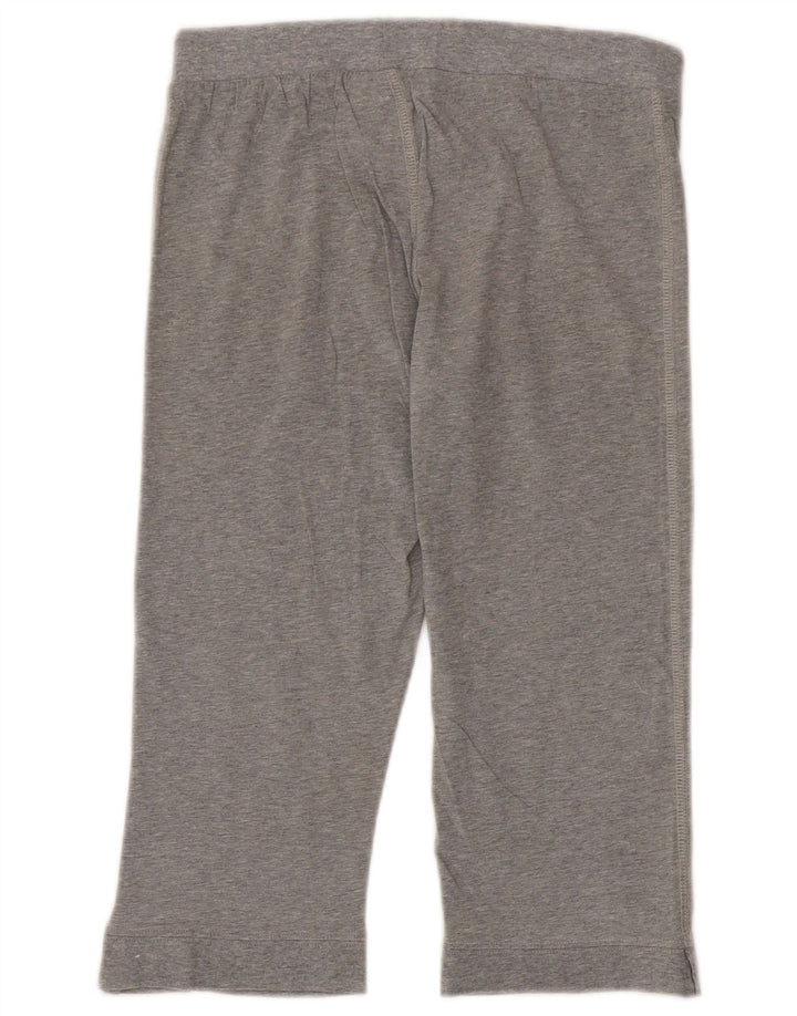 Champion Womens Capri Tracksuit Trousers UK 12 Medium Grey