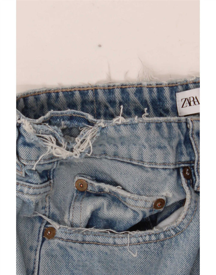 Zara Womens Straight Jeans EU 40 Medium W30 L30 Blue