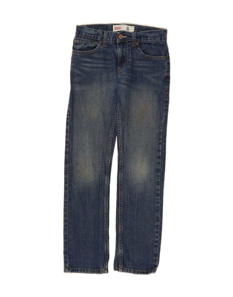 LEVI'S Girls 511 Slim Jeans 11-12 Years W26 L26 Blue Cotton Vintage Levi's and Second-Hand Levi's from Messina Hembry 