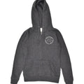 JACK WILLS Womens Oversized Zip Hoodie Sweater UK 6 XS Grey Cotton | Vintage | Thrift | Second-Hand | Used Clothing | Messina Hembry 
