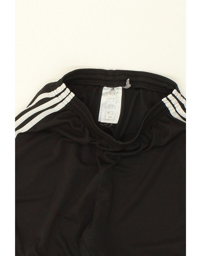 ADIDAS Mens Sport Shorts Small Black Polyester | Vintage Adidas | Thrift | Second-Hand Adidas | Used Clothing | Messina Hembry 