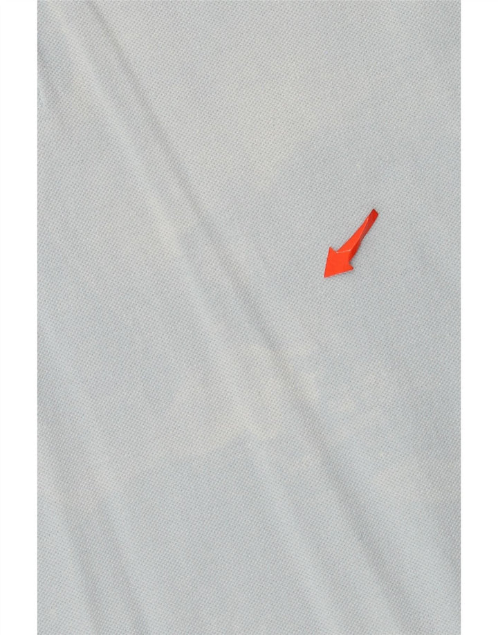 Kappa Mens Polo Shirt Large Blue Cotton