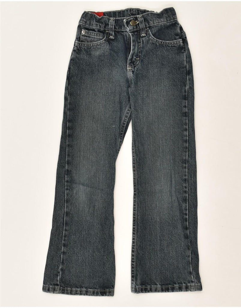 WRANGLER Boys Bootcut Jeans 7-8 Years W20 L21 Blue Cotton | Vintage Wrangler | Thrift | Second-Hand Wrangler | Used Clothing | Messina Hembry 