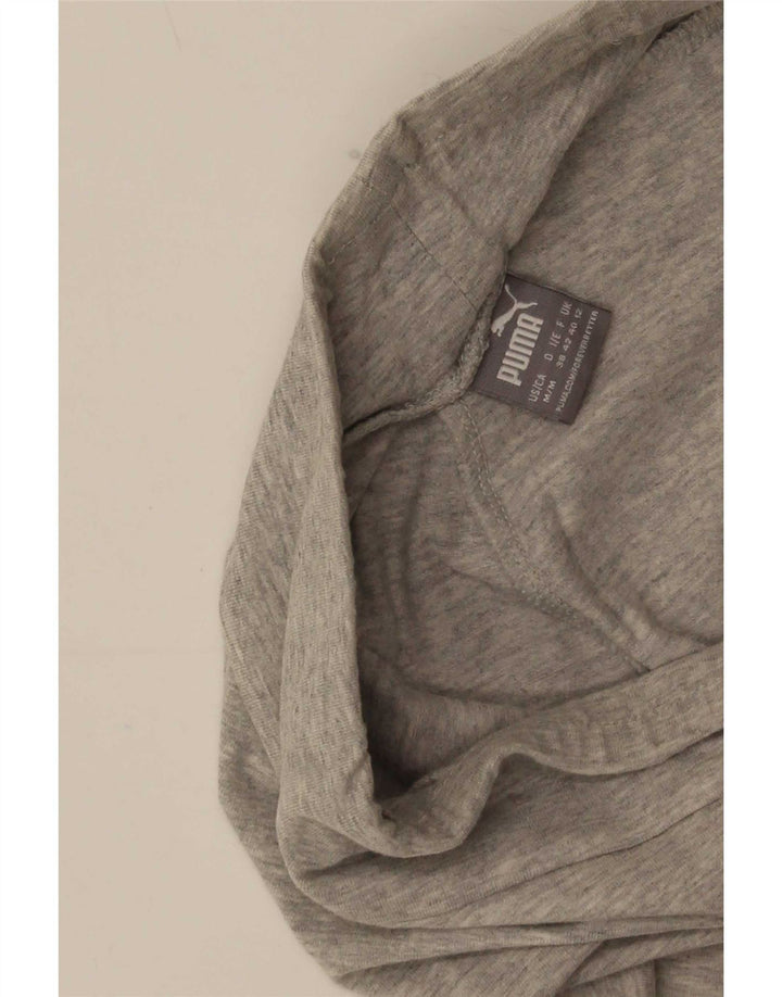 Puma Womens Graphic Leggings UK 12 Medium Grey