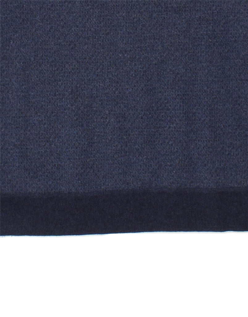 HACKETT Womens Crew Neck Jumper Sweater UK 16 Large Navy Blue Wool | Vintage Hackett | Thrift | Second-Hand Hackett | Used Clothing | Messina Hembry 