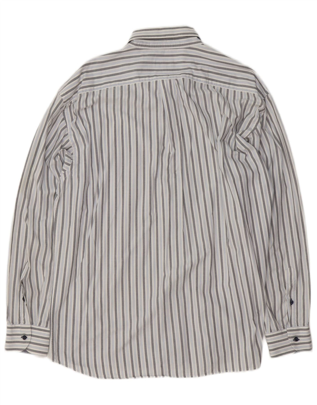 NAVIGARE Mens Shirt 2XL Blue Striped Cotton