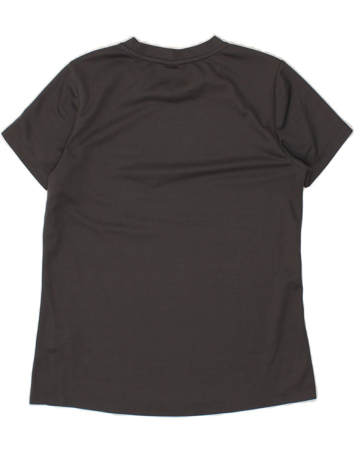 PUMA Womens Graphic T-Shirt Top UK 14 Medium Grey Vintage Puma and Second-Hand Puma from Messina Hembry 