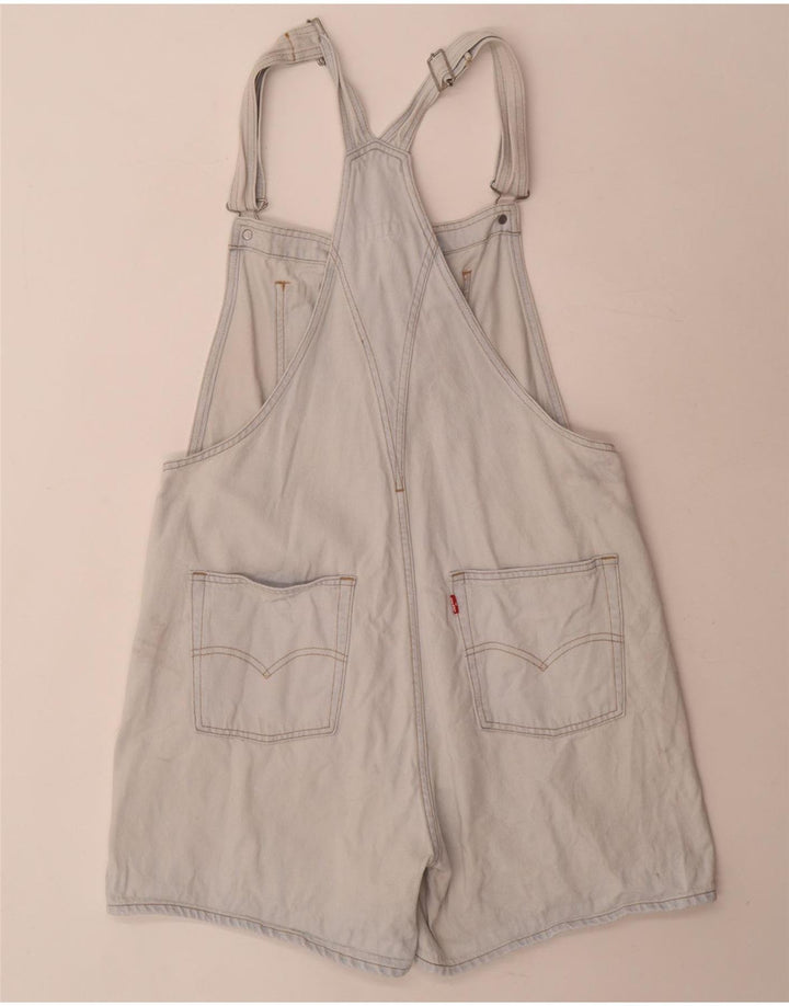 Levi's Womens Dungarees Denim Shorts Large W34 Blue Cotton