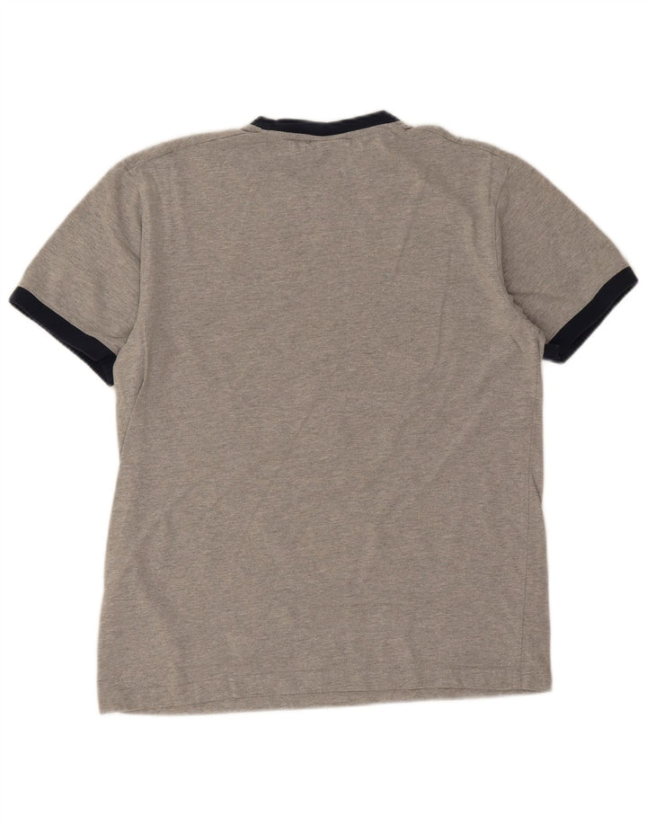 Ellesse Mens T-Shirt Top Medium Grey Flecked Cotton