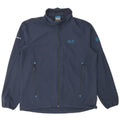 JACK WOLFSKIN Mens Graphic Tracksuit Top Jacket UK 42 Large Navy Blue