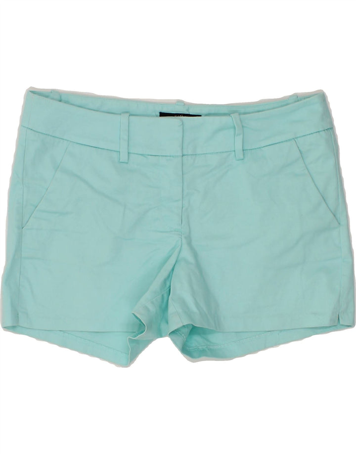 MOSSIMO Womens Hot Pants US 8 Medium W30 Blue Cotton Vintage Mossimo and Second-Hand Mossimo from Messina Hembry 