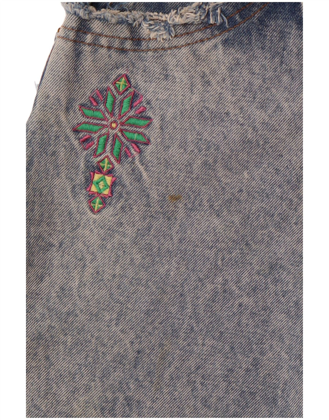 Casucci Womens Denim Skirt IT 46 Large W30  Blue Cotton