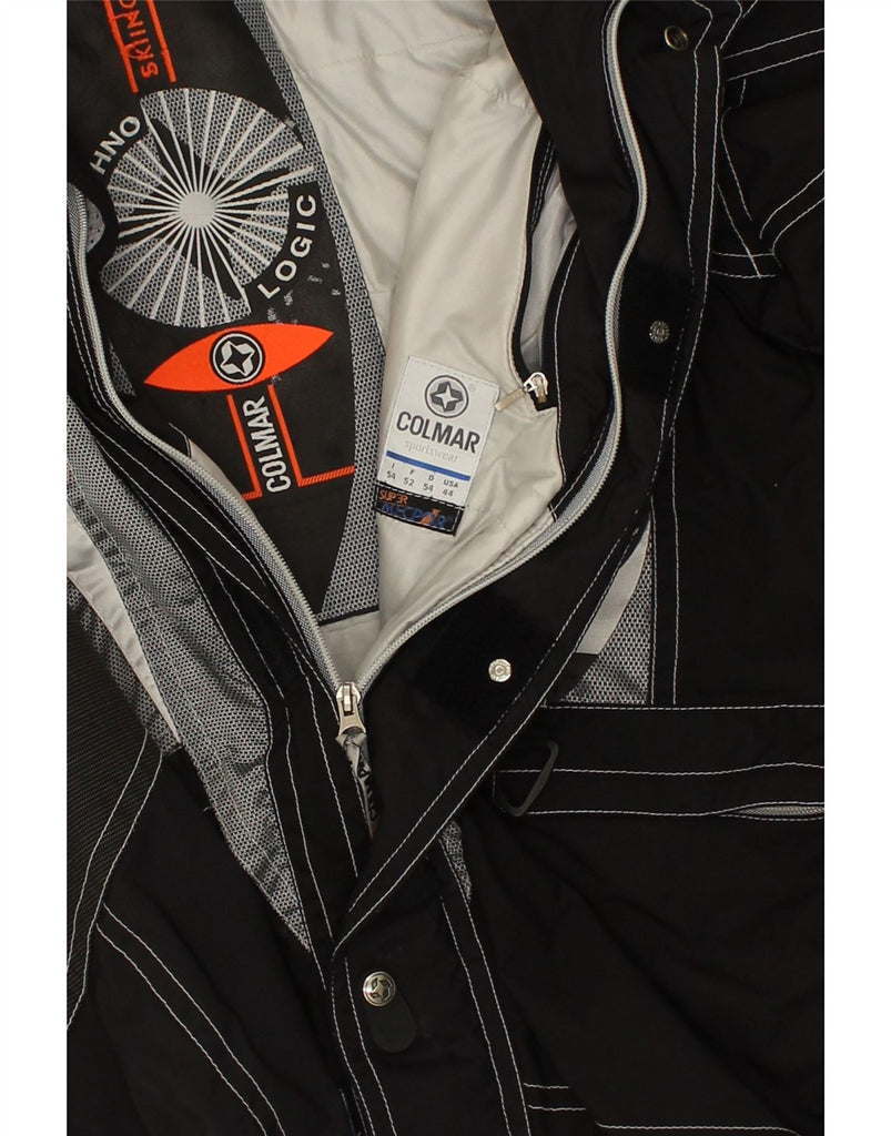 COLMAR Mens Ski Jacket IT 54 2XL Black Colourblock | Vintage Colmar | Thrift | Second-Hand Colmar | Used Clothing | Messina Hembry 