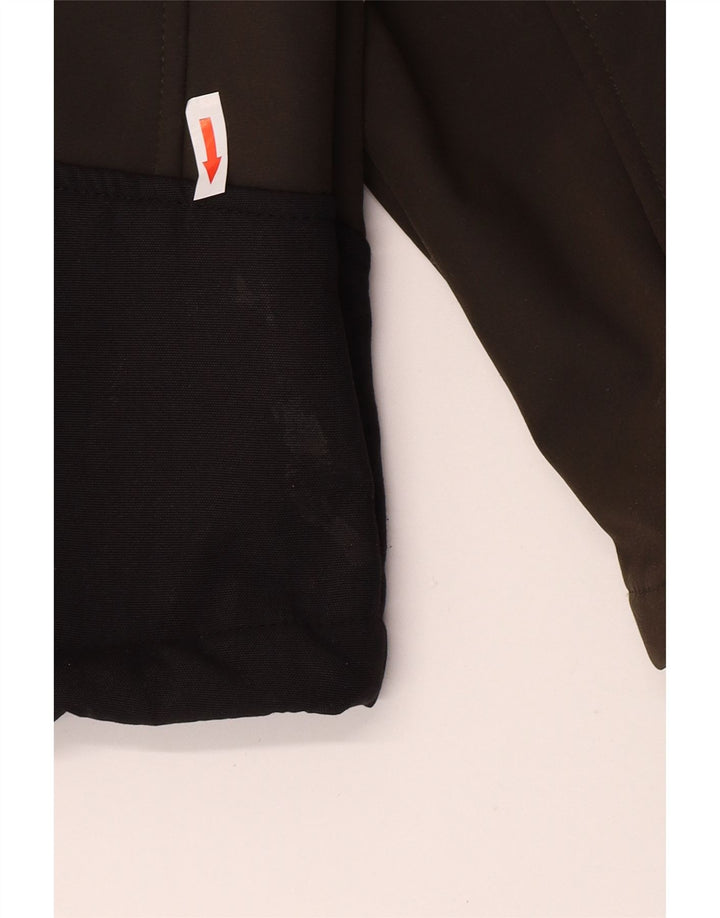 Dickies Mens Windbreaker Jacket UK 46 3XL Khaki Colourblock Polyester