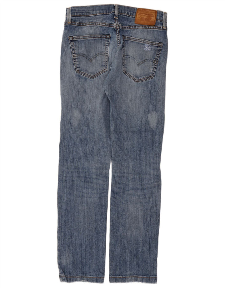 Levi's Mens Distressed Slim Jeans W31 L29 Blue Cotton