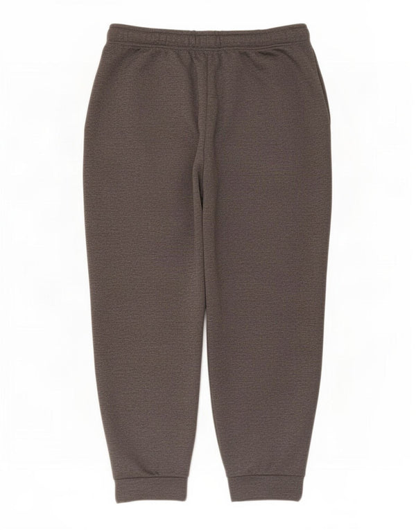 Nike Mens Therma-Fit Tracksuit Trousers Joggers Large Grey Cotton