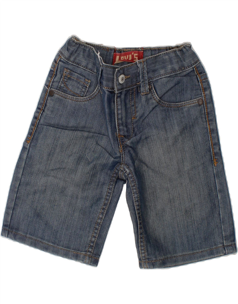 LEVI'S Boys Denim Shorts 3-4 Years W20  Blue Cotton Vintage Levi's and Second-Hand Levi's from Messina Hembry 