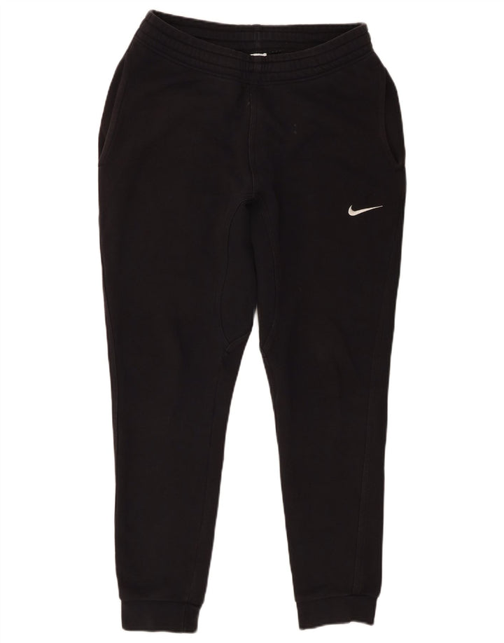 Nike Mens Tracksuit Trousers Joggers Small  Black Cotton