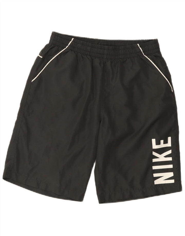 Nike Mens Graphic Sport Shorts Medium Black Polyester