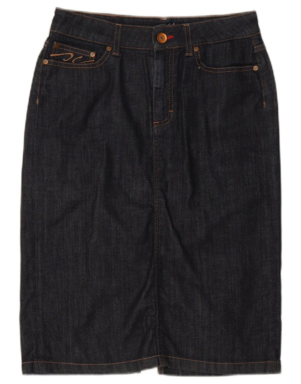 Tommy Hilfiger Womens Denim Skirt US 8 Medium W28  Navy Blue Cotton