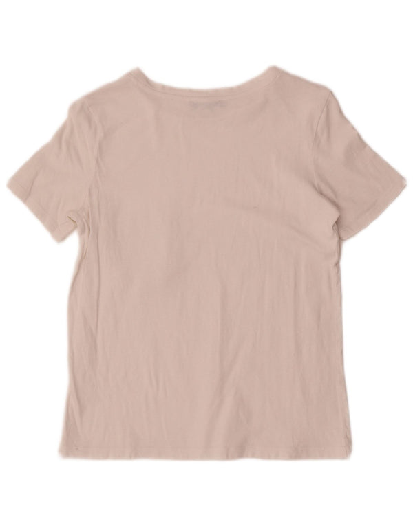 Zara Womens T-Shirt Top UK 10 Small White