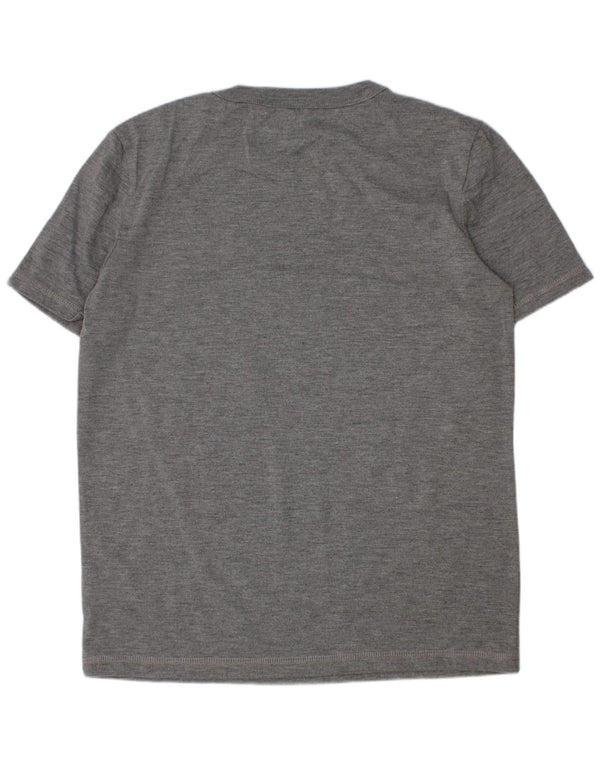 Eddie Bauer Boys T-Shirt Top 10-11 Years Medium Grey Polyester