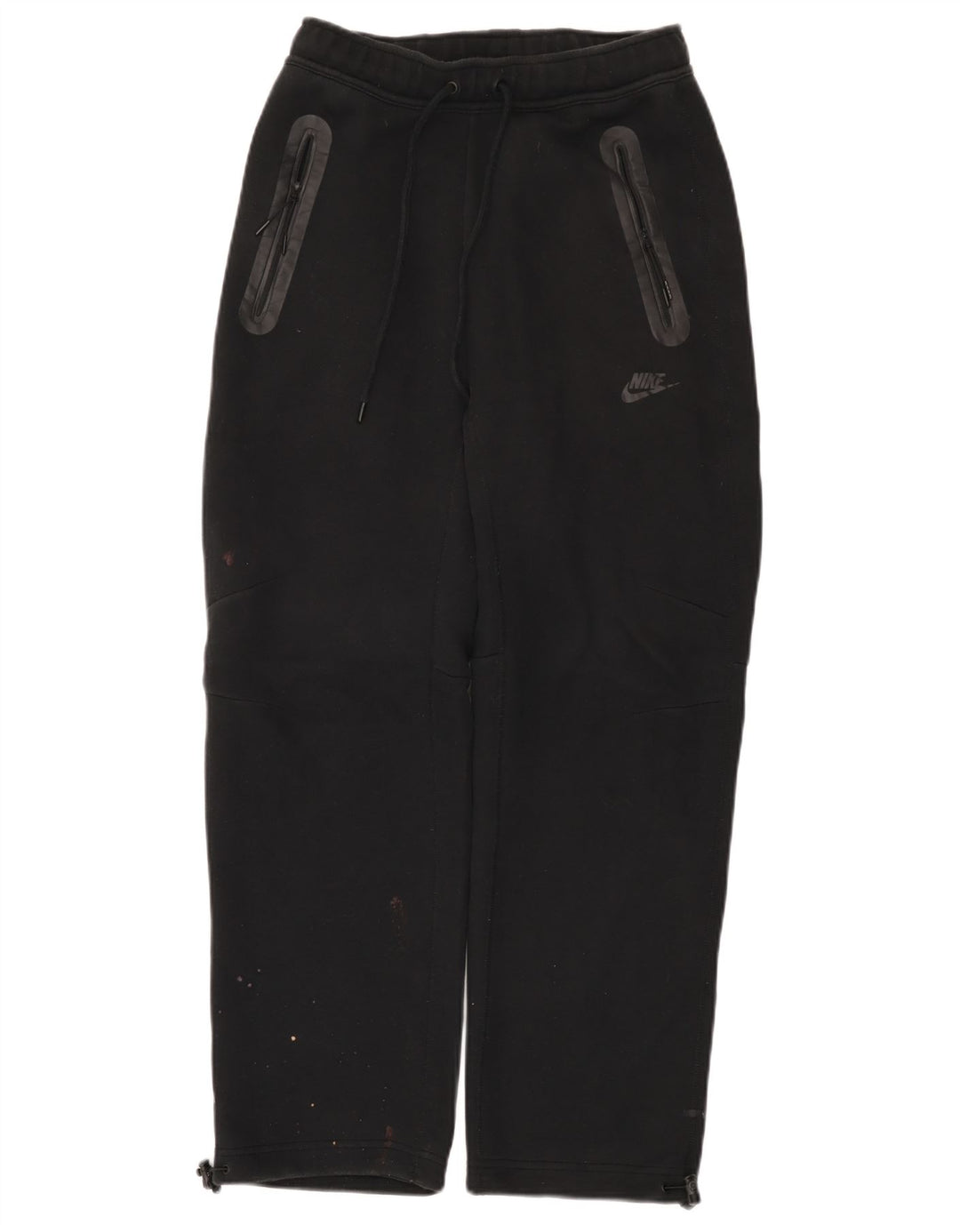 Nike Mens Tracksuit Trousers Small Black Cotton