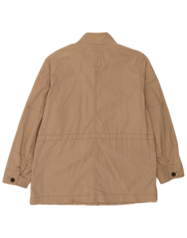 Gap Womens Utility Jacket UK 16 Large Beige Cotton