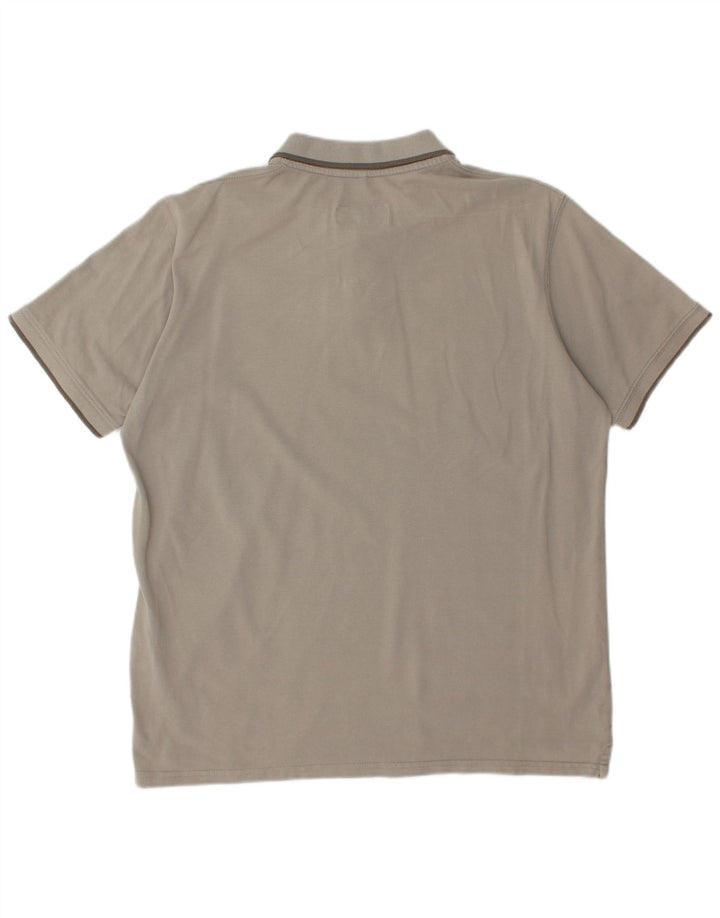 CARRERA Mens Polo Shirt XL Grey Cotton