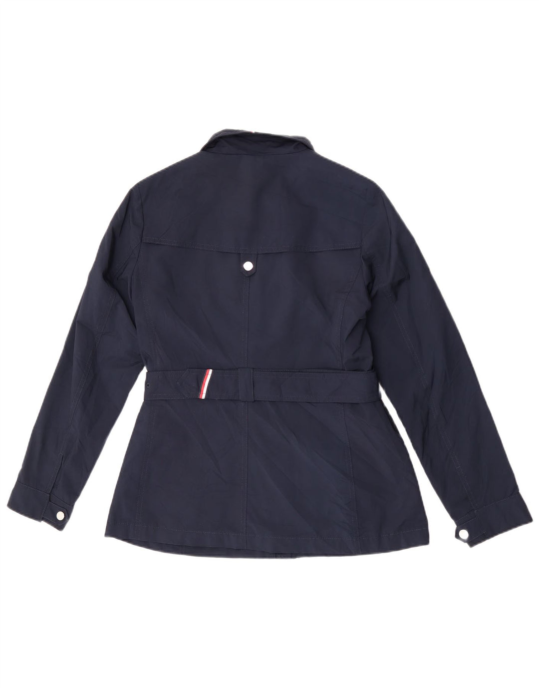 Tommy Hilfiger Womens Utility Jacket UK 10 Small Navy Blue Polyester
