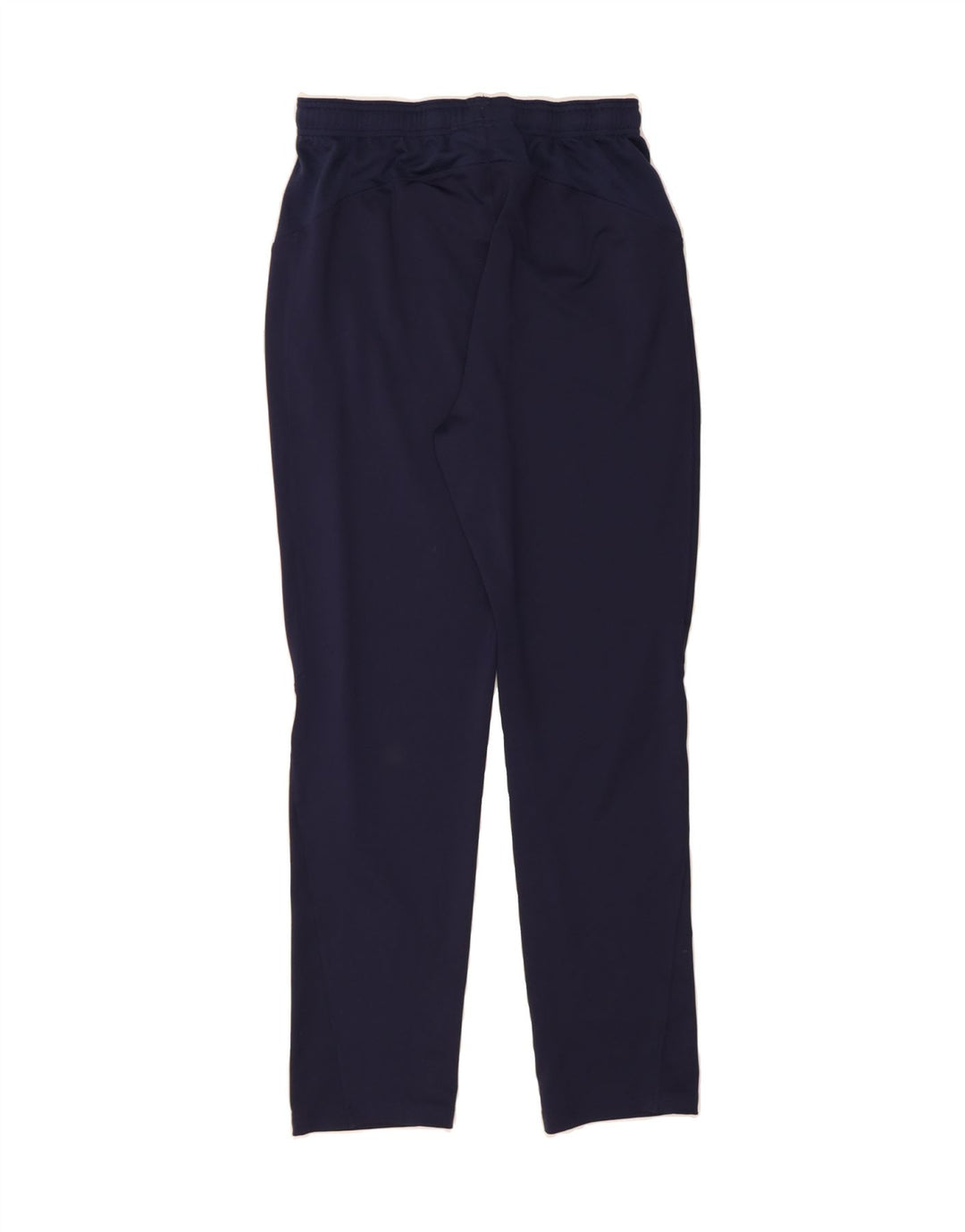 UNDER ARMOUR Boys Tracksuit Trousers 13-14 Years XL Navy Blue Polyester Vintage Under Armour and Second-Hand Under Armour from Messina Hembry 