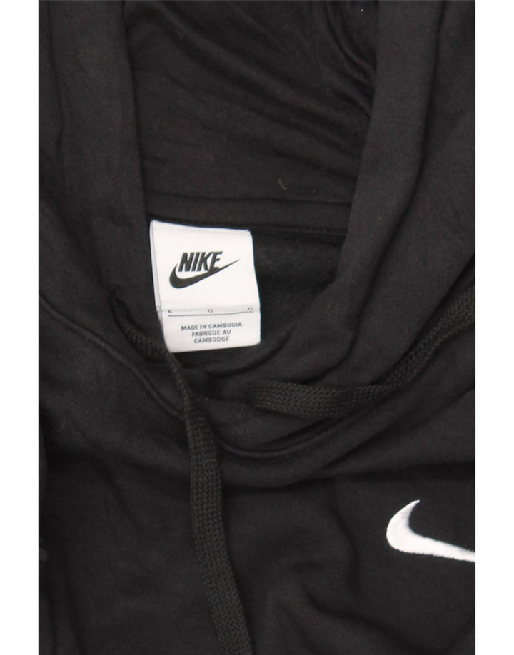 NIKE Mens Graphic Hoodie Jumper Large Black Cotton Vintage Nike and Second-Hand Nike from Messina Hembry 