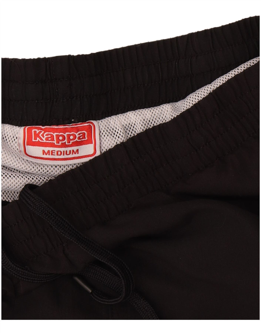KAPPA Mens Sport Shorts Medium  Black Polyester