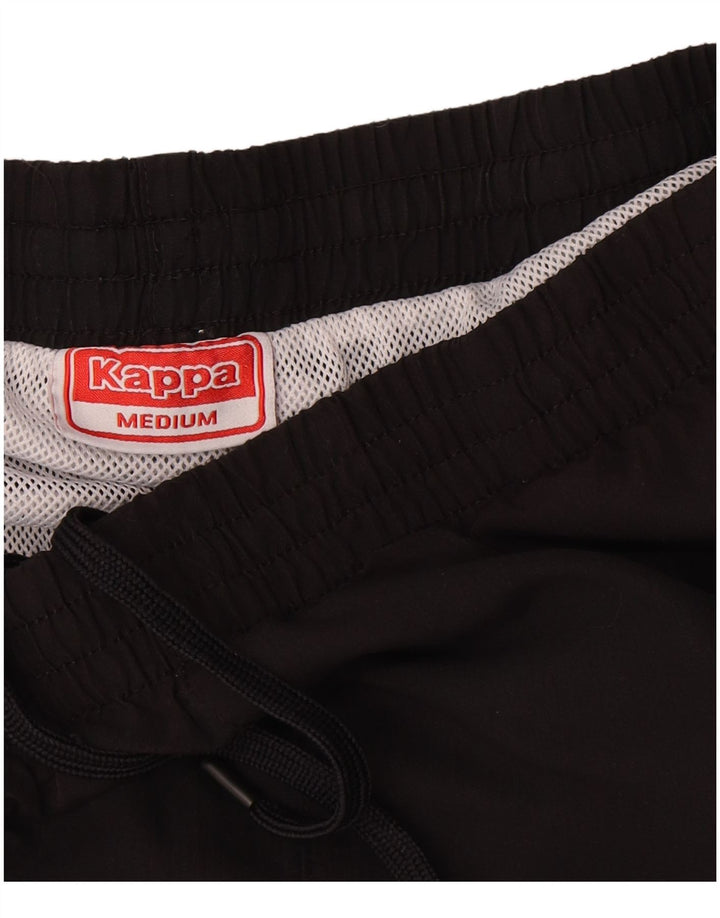 KAPPA Mens Sport Shorts Medium  Black Polyester