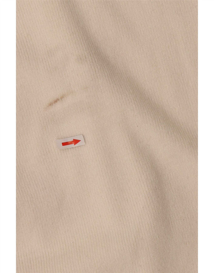 Marks & Spencer Womens Longline Open Cardigan Sweater UK 16 Large Off White