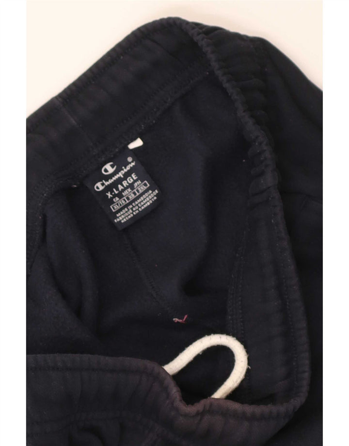 Champion Mens Tracksuit Trousers Joggers XL Navy Blue