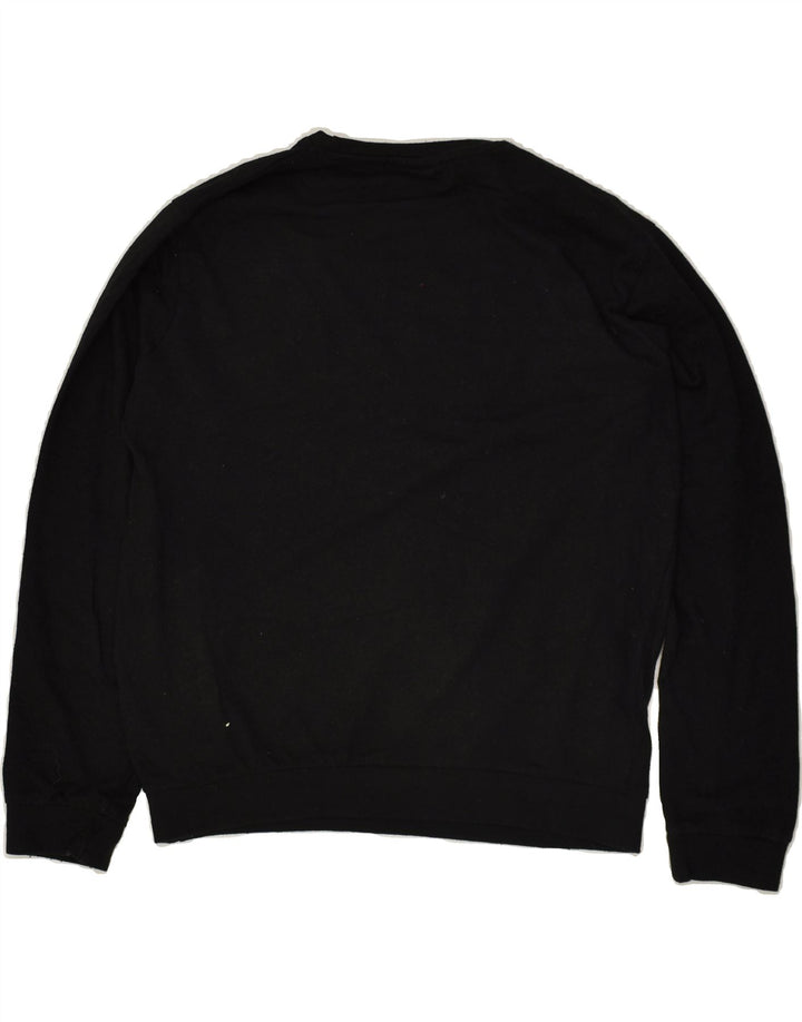 AUSTRALIAN L'ALPINA Womens Graphic Sweatshirt Jumper UK 14 Medium Black Vintage AUSTRALIAN L'ALPINA and Second-Hand AUSTRALIAN L'ALPINA from Messina Hembry 